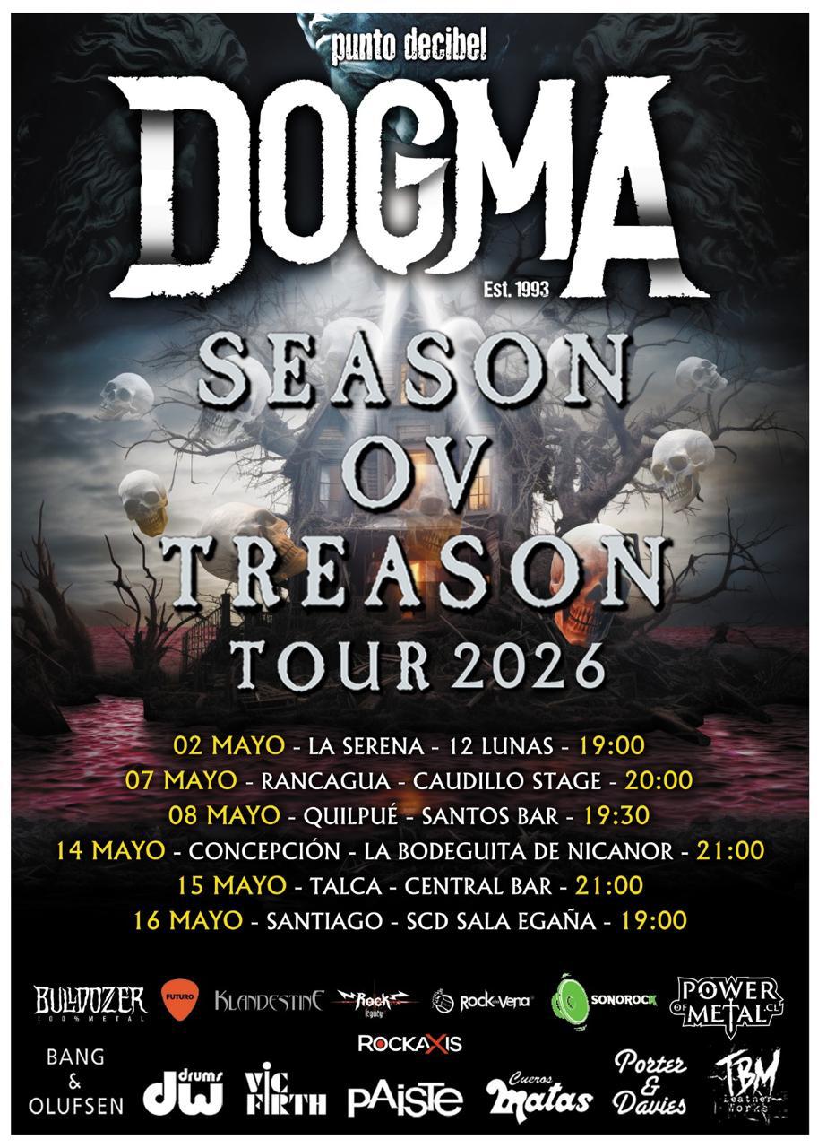 Dogma adelanta la llegada de su nuevo LP con gira por Chile